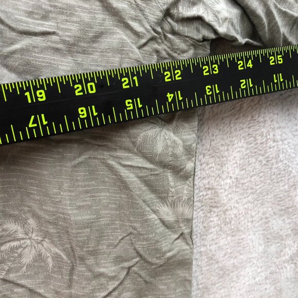 Corsini Mens Hawaiian Shirt Sz XL Short Sleeve Button Up Palm Print Beach Casual - Picture 6 of 10